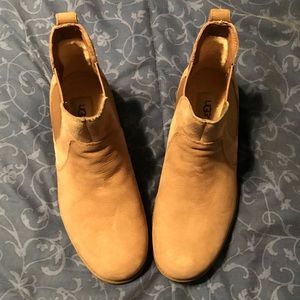 UGG suede ankle boots size 10